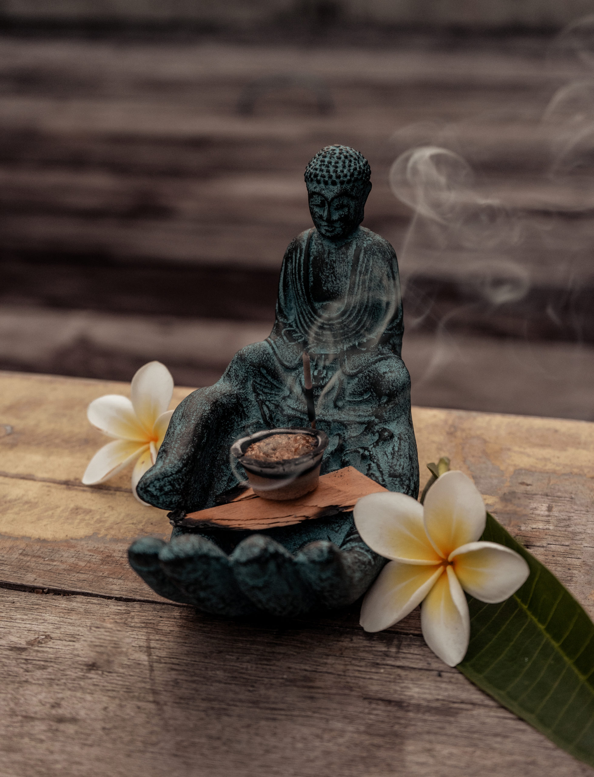Podstawka HAND BUDDA - turkusowa