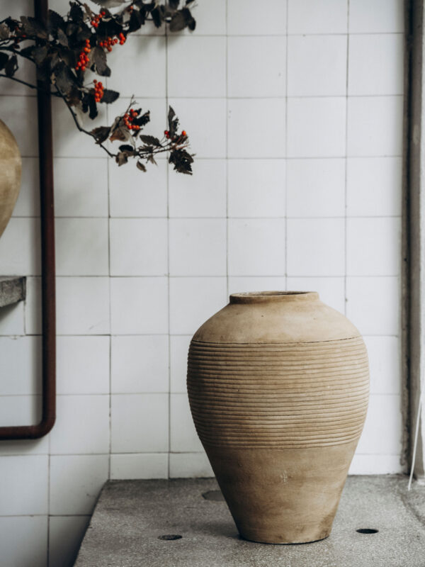 Wazon z terakoty MAYA, W: 50 cm